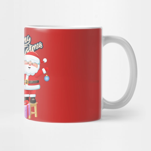 Cute Merry Christmas by Rossla Designs